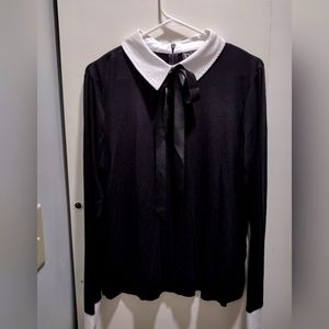 Killstar Peter Pan collar gothic shirt